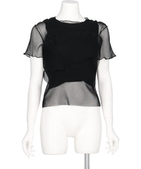 GHOST TODO TOP SHORT SLEEVE +INNERBLACK