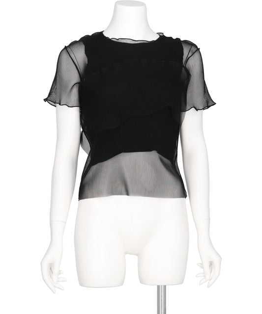 GHOST TODO TOP SHORT SLEEVE +INNERBLACK