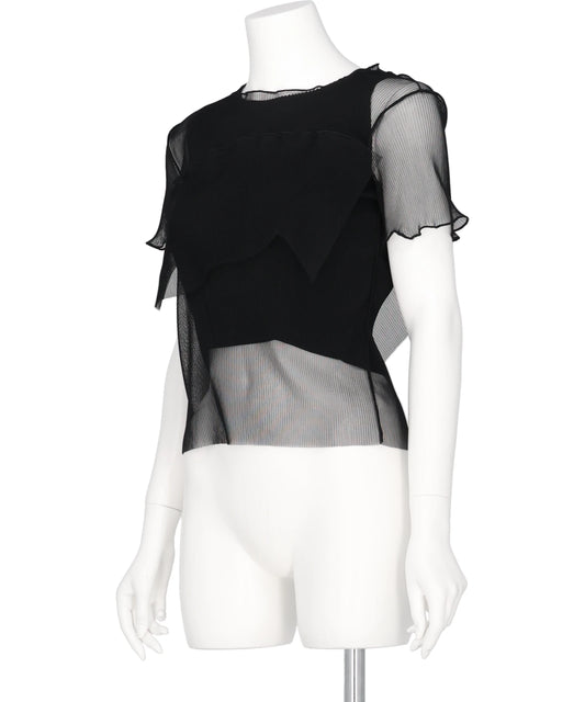 GHOST TODO TOP SHORT SLEEVE +INNERBLACK