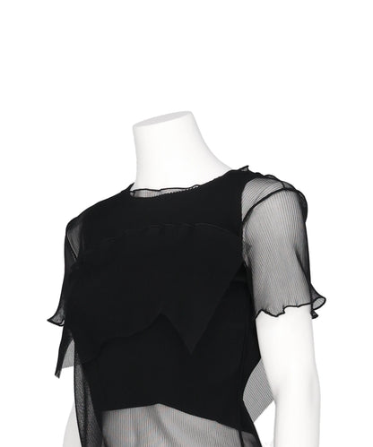 GHOST TODO TOP SHORT SLEEVE +INNERBLACK