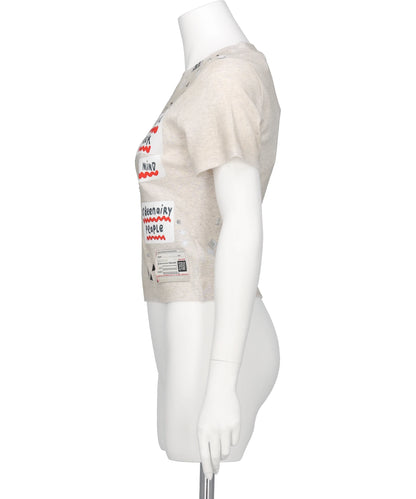 EMBELLISHED STICKER TEE