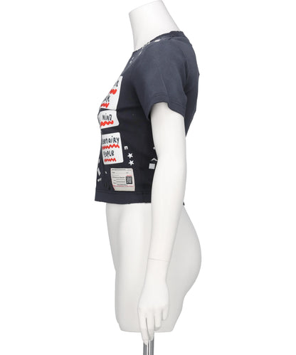 EMBELLISHED STICKER TEE