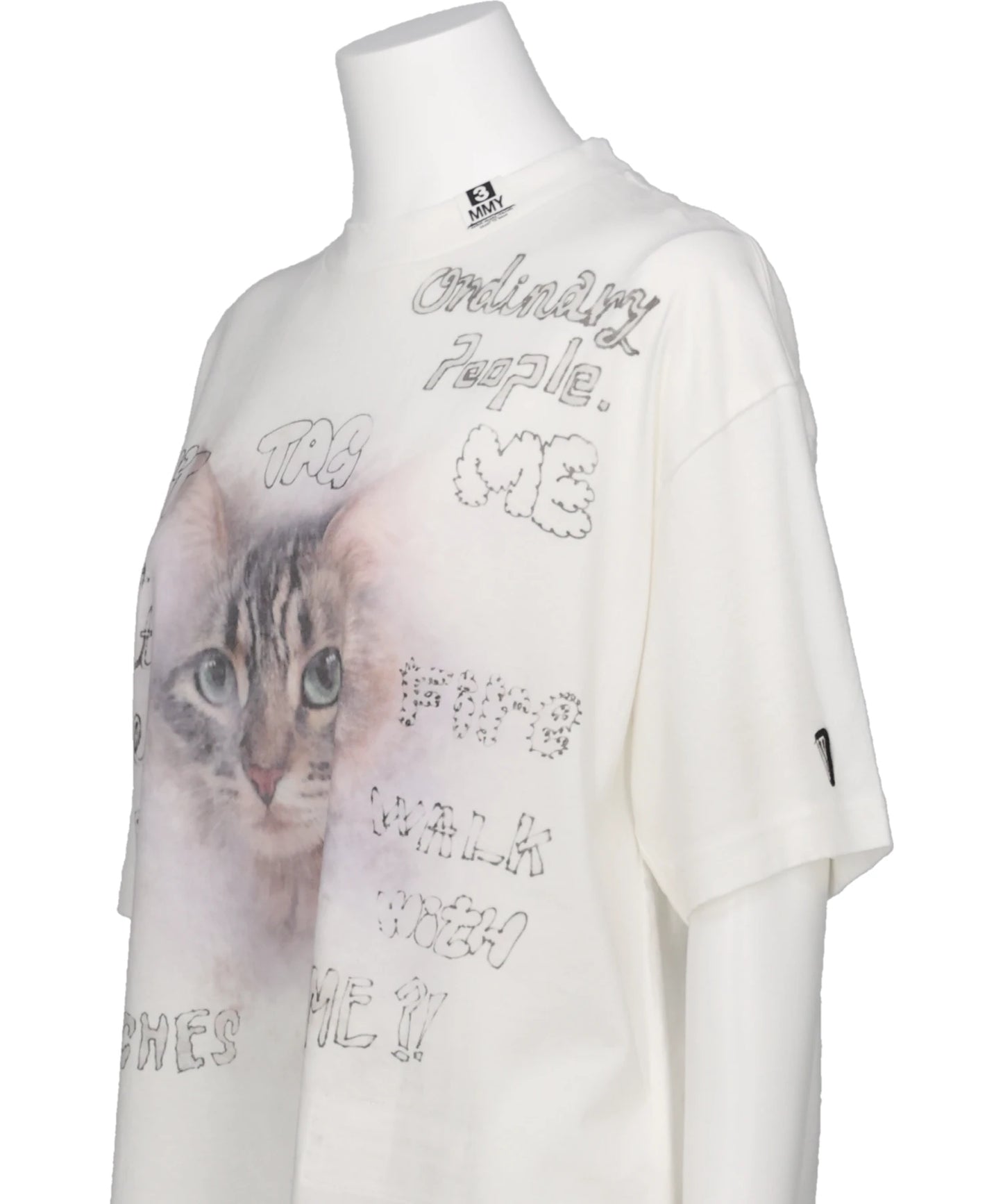 CAT PRINTED TEE