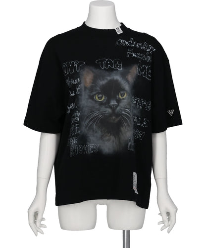 CAT PRINTED TEE