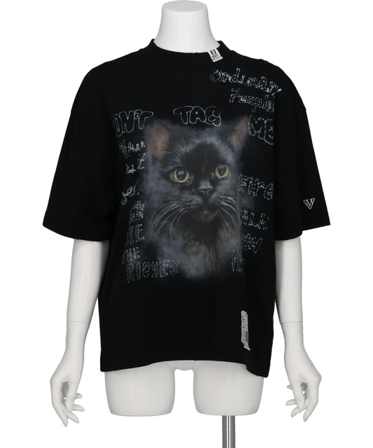 CAT PRINTED TEE