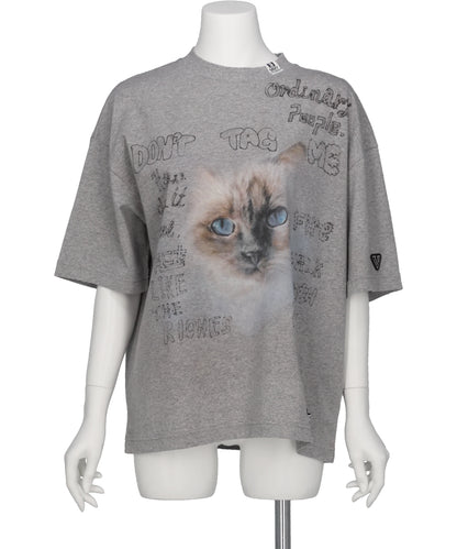 CAT PRINTED TEE