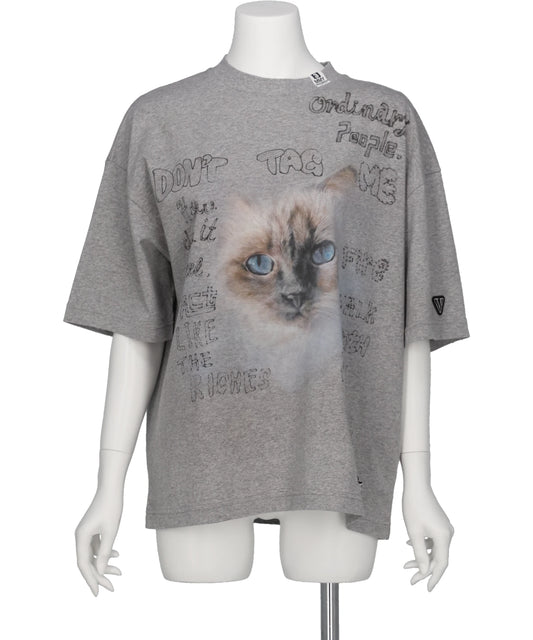 CAT PRINTED TEE