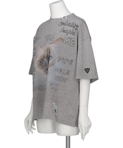 CAT PRINTED TEE