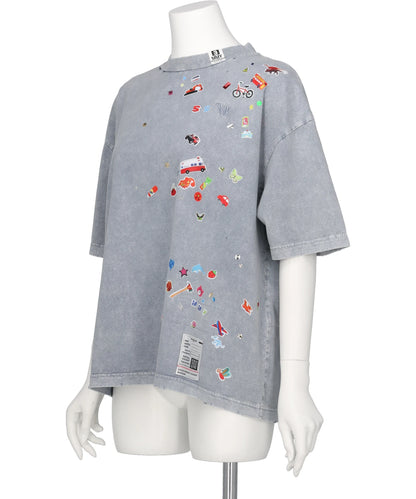 BLEACHED KIDS STICKER TEE