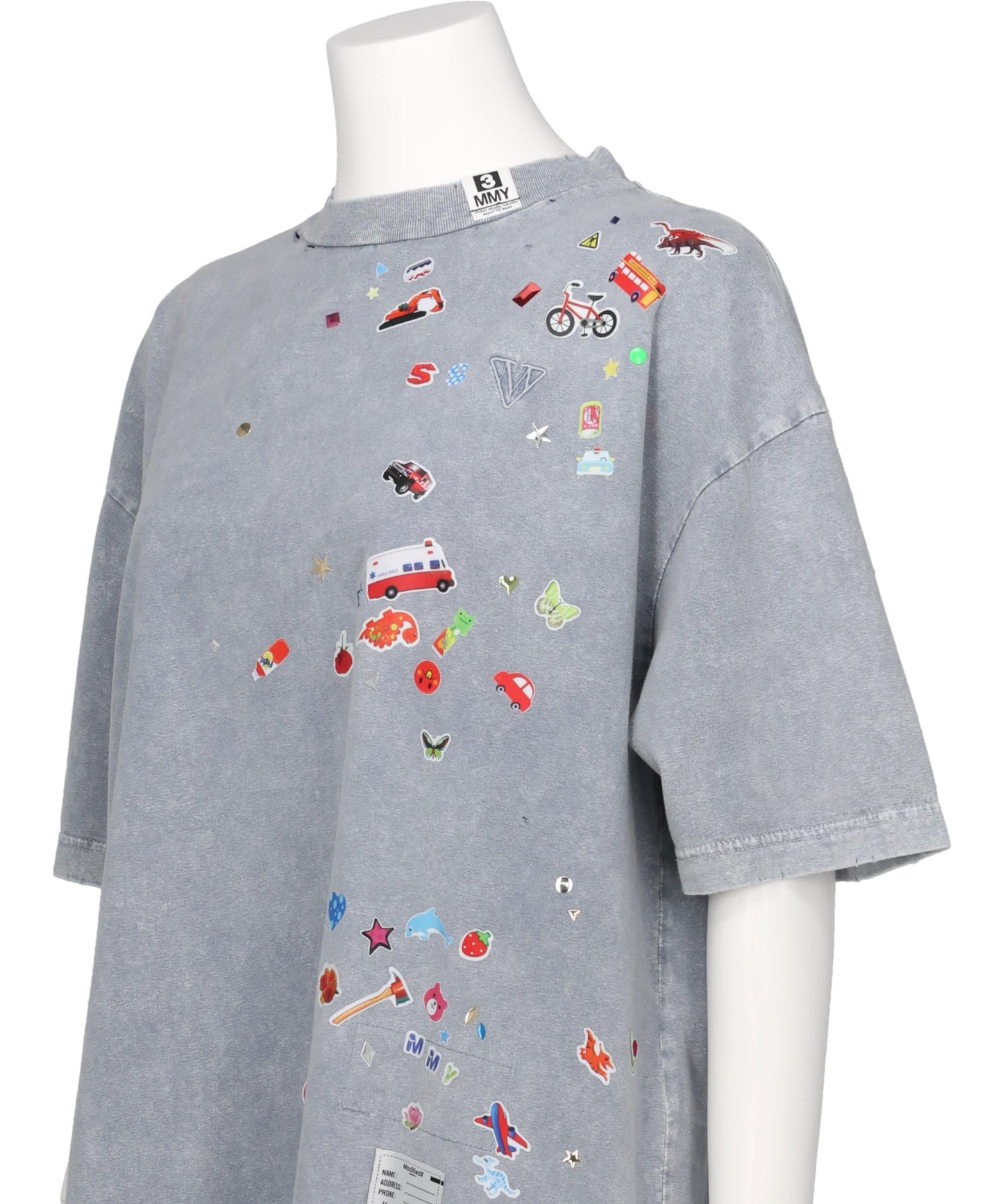 BLEACHED KIDS STICKER TEE
