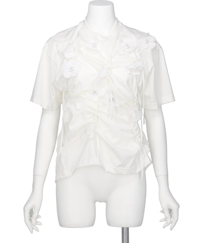 riv nobuhiko(リブノブヒコ) 2026SS ANTHE FLOWER T-SHIRT TPSS262101