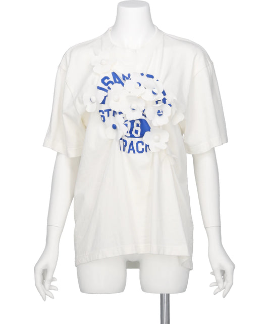 riv nobuhiko(リブノブヒコ) 2026SS ポピーフラワーTシャツ
 TPSS269001