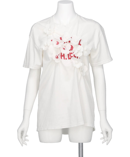 riv nobuhiko(リブノブヒコ) 2026SS POPY FLOWER T-SHIRT TPSS269001