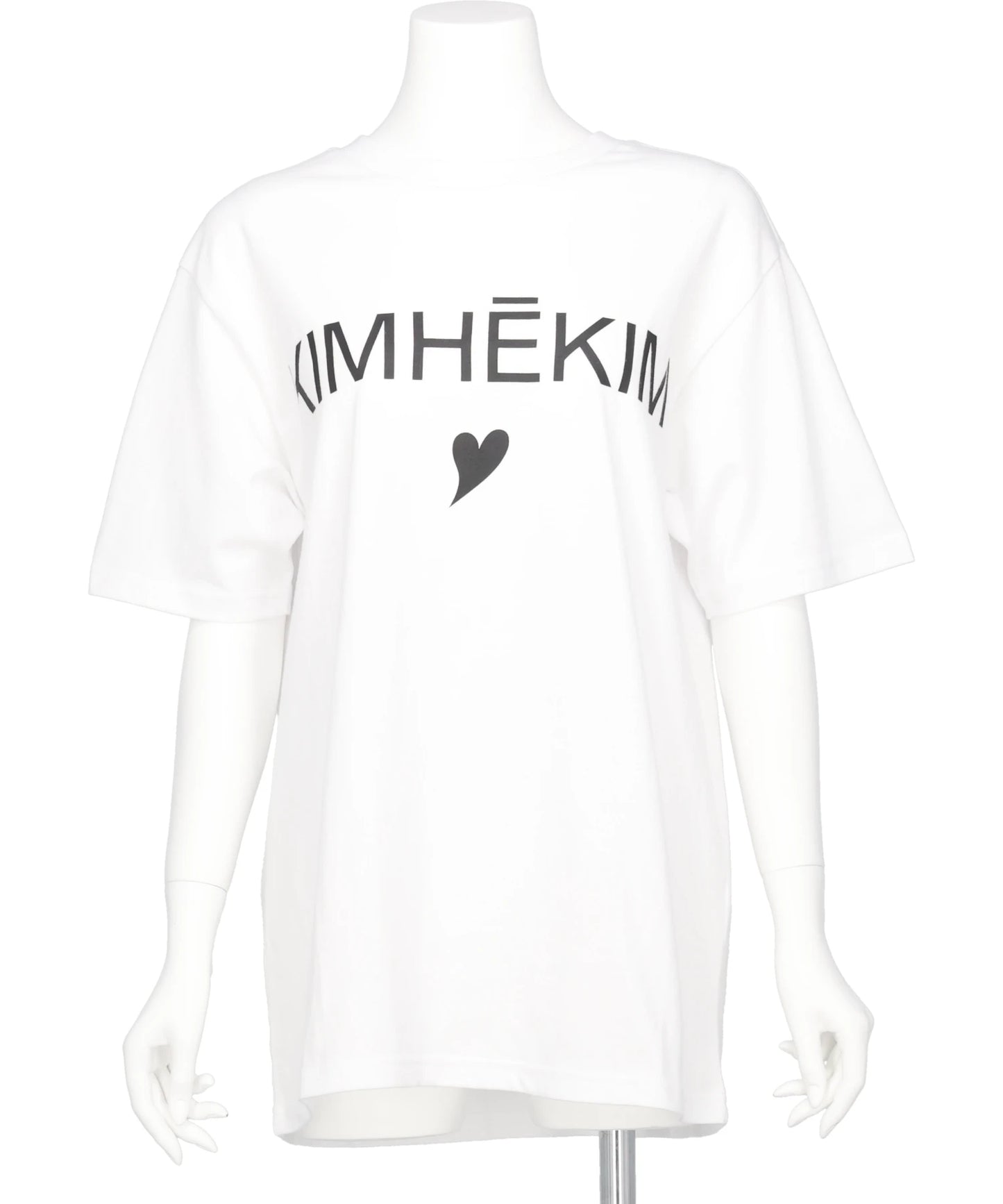 KIMHEKIM(キムヘキム) 2026SS KIMHEKIM HEART T-SHIRT KHK-JS021-WH