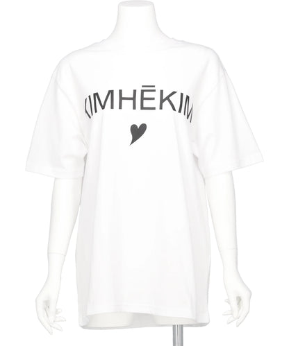 KIMHEKIM(キムヘキム) 2026SS KIMHEKIM HEART T-SHIRT KHK-JS021-WH