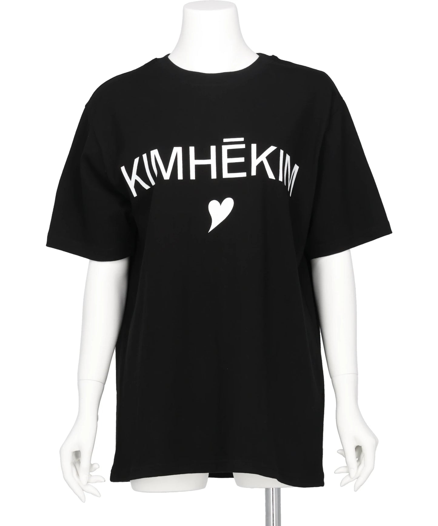 KIMHEKIM(キムヘキム) 2026SS KIMHEKIM HEART T-SHIRT KHK-JS022-BK
