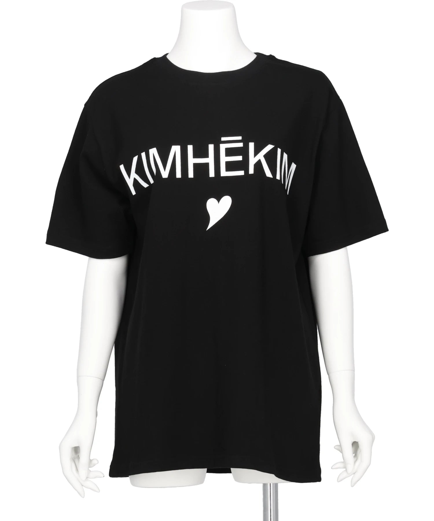 KIMHEKIM(キムヘキム) 2026SS KIMHEKIM HEART T-SHIRT KHK-JS022-BK