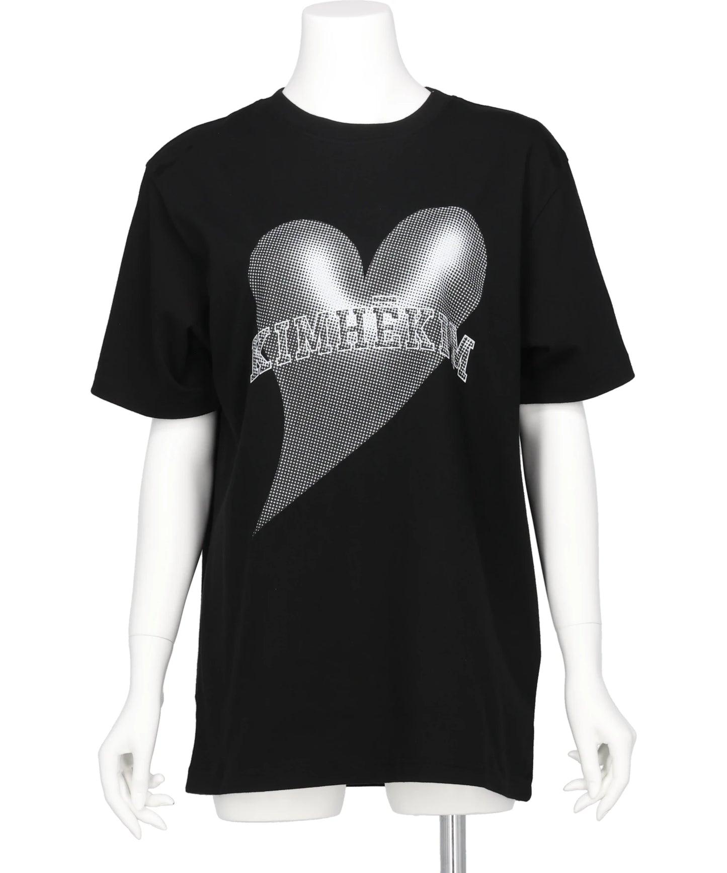 KIMHEKIM(キムへキム) 2026SS KIMHEKIM HEART BALLOON PRINT T-SHIRT ZF5JS03BK