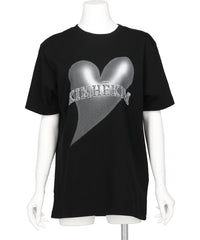 KIMHEKIM(キムへキム) 2026SS KIMHEKIM HEART BALLOON PRINT T-SHIRT ZF5JS03BK