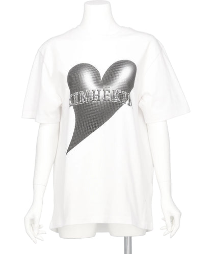 KIMHEKIM(キムヘキム) 2026SS KIMHEKIM HEART BALLOON PRINT T-SHIRT ZF5JS03WH