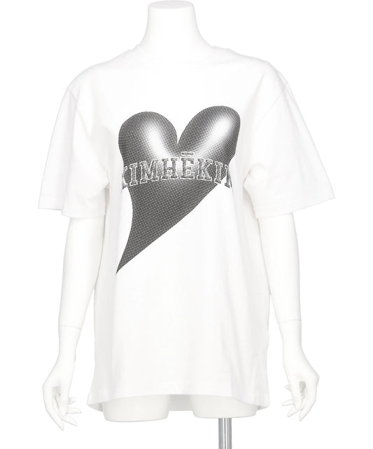 KIMHEKIM(キムヘキム) 2026SS KIMHEKIM HEART BALLOON PRINT T-SHIRT ZF5JS03WH