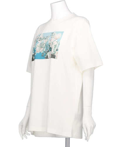 BLUE PRINT ROSE T-A