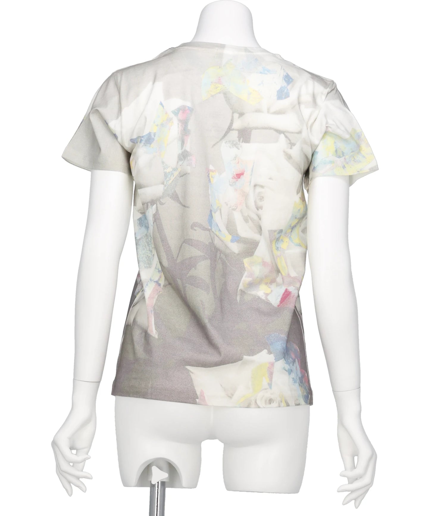 MONOCHROME PRINT ROSE T-B