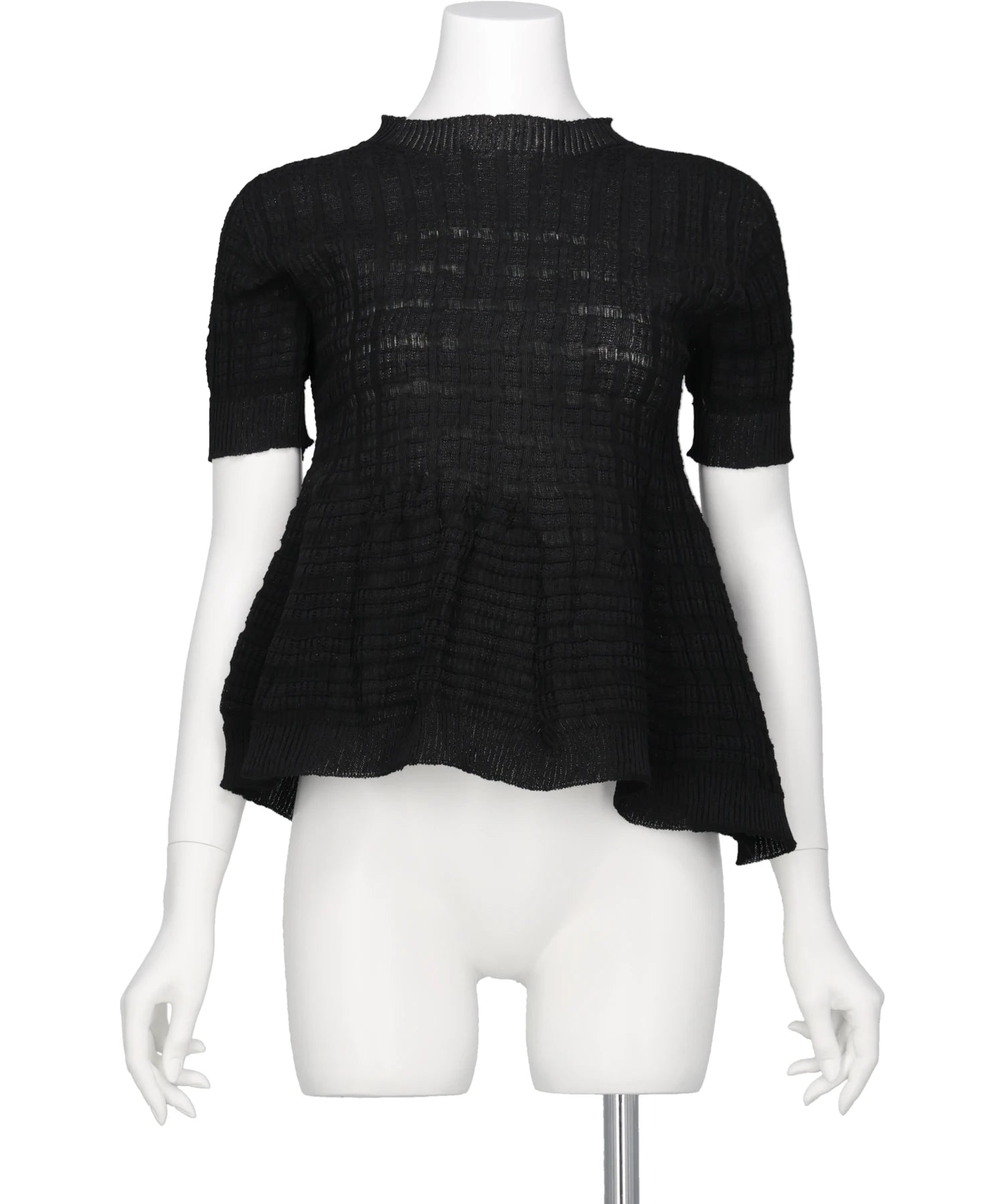 ODAKHA(オダカ) 2026SS ASYMMETRY STRIPED SEEMLES TOP OH26SS-WG05
