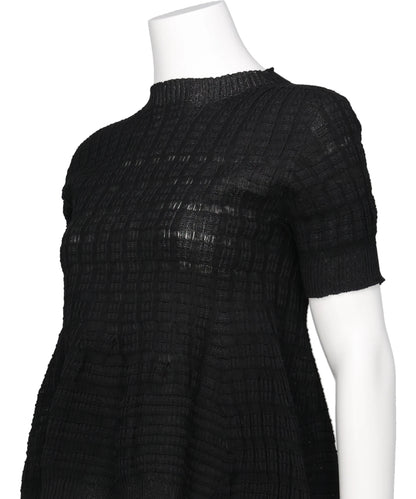 ASYMMETRY STRIPED SEEMLES TOP