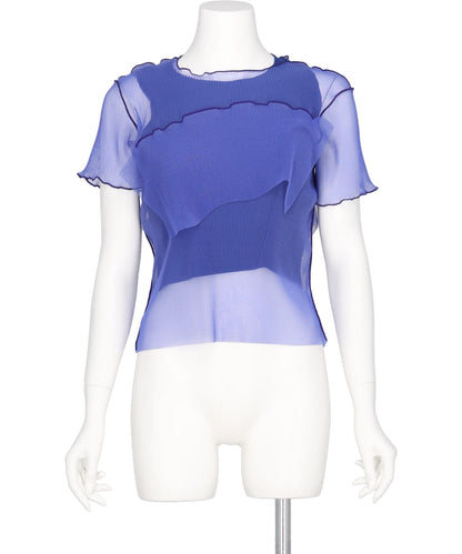GHOST TODO TOP SHORT SLEEVE +INNER- GRAPE