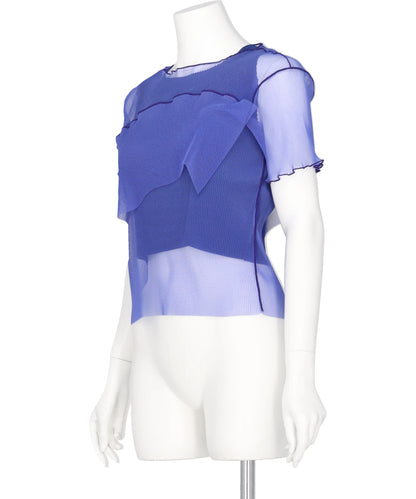 GHOST TODO TOP SHORT SLEEVE +INNER- GRAPE
