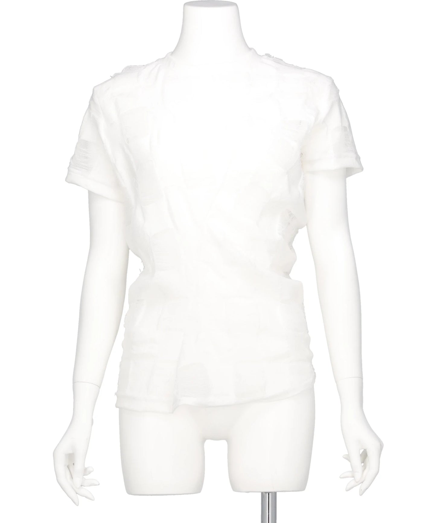 TWISTED CRASHE GINGHAM T