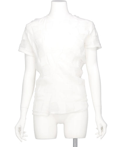 TWISTED CRASHE GINGHAM T