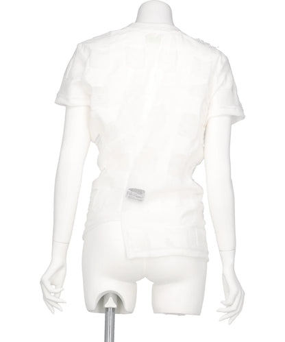 TWISTED CRASHE GINGHAM T