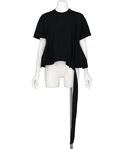 riv nobuhiko(リブノブヒコ) 2026SS ANTHE BELTED T-SHIRT TPSS260401