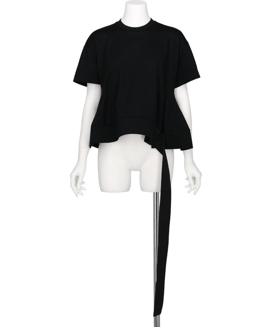 riv nobuhiko(リブノブヒコ) 2026SS ANTHE BELTED T-SHIRT TPSS260401