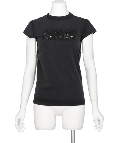 AVAVAV(アヴァヴァヴ) 2026SS BABY T-SHIRT CUT AV-LOGO　F25N21066001