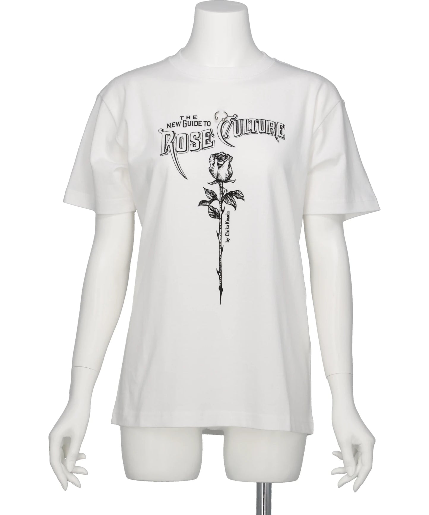 Chika Kisada(チカキサダ) 2026AW “ROSE CUTURE” T-SHIRT CT-26297