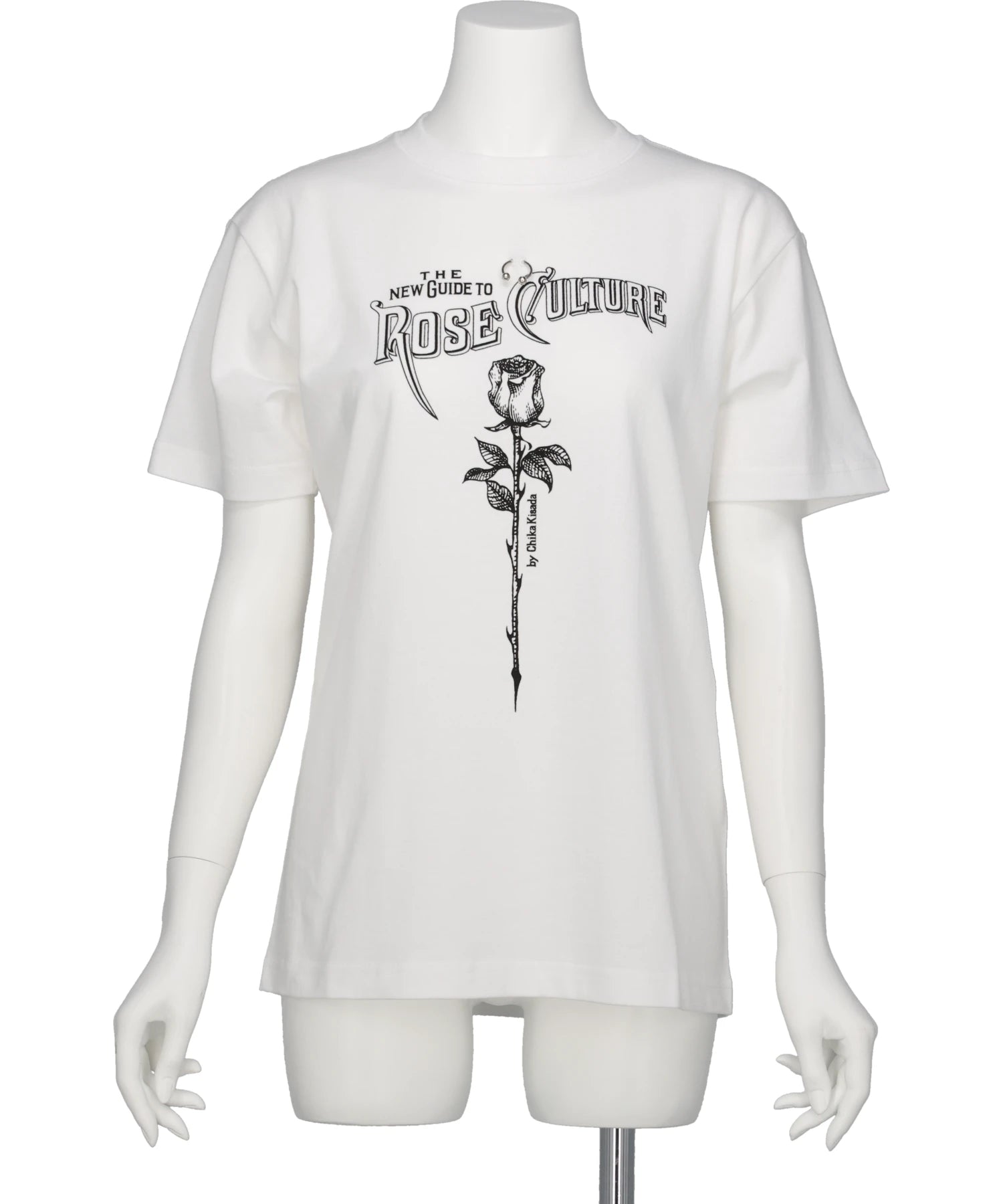 Chika Kisada(チカキサダ) 2026AW “ROSE CUTURE” T-SHIRT CT-26297