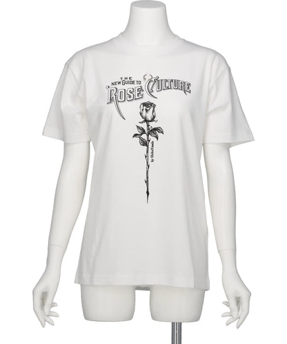 Chika Kisada(チカキサダ) 2026AW “ROSE CUTURE” T-SHIRT CT-26297