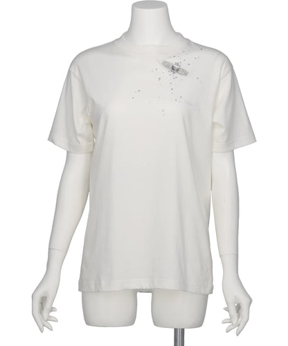 tanakadaisuke(タナカダイスケ) 2026SS BIJOU AID T-SHIRT TD-25AW-PO53