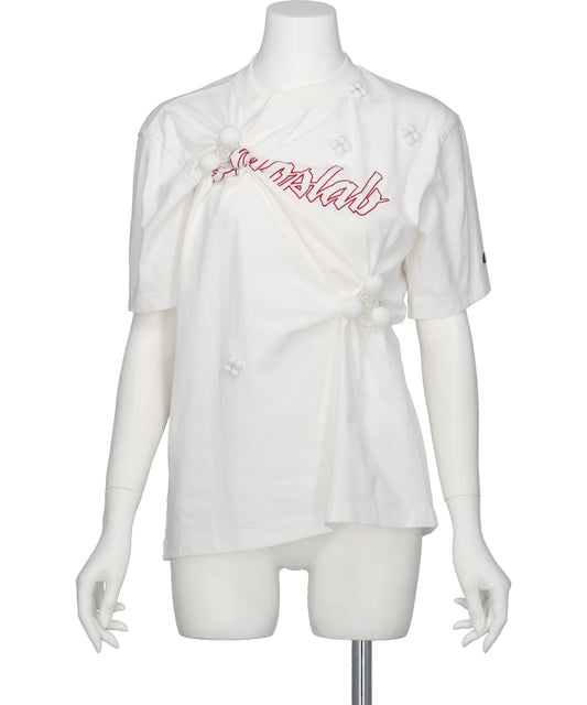 RIV NOBUHIKO(リブ ノブヒコ)ALMON T-SHIRT