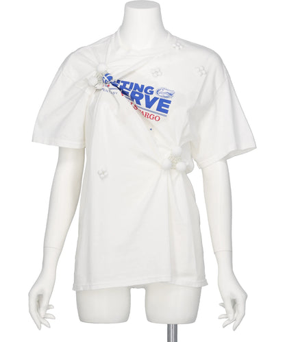 riv nobuhiko(リブノブヒコ)　ALMON T-SHIRT　TPAW267001