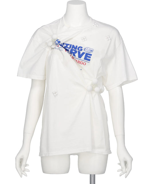 riv nobuhiko(リブノブヒコ)　ALMON T-SHIRT　TPAW267001