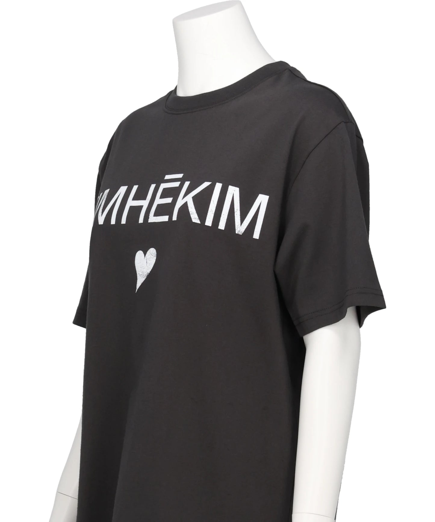 KIMHEKIM HEART VINTAGE PRINT T-SHIRT