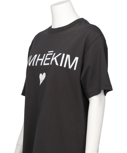KIMHEKIM HEART VINTAGE PRINT T-SHIRT