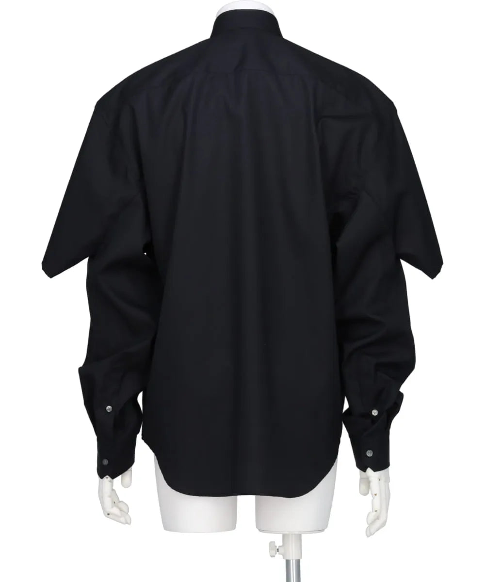 BROADCLOTH DOUBLE SLEEVE SHIRT