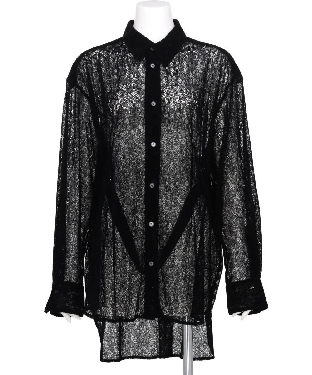 LACE LONG SHIRT