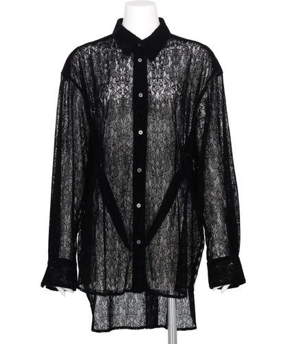 LACE LONG SHIRT