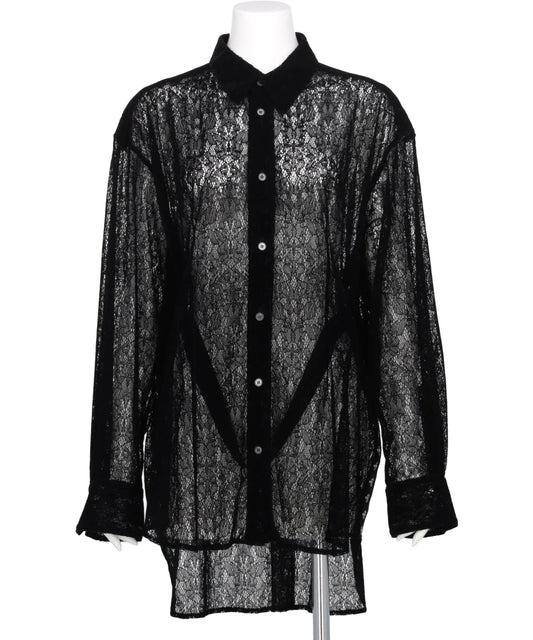 LACE LONG SHIRT